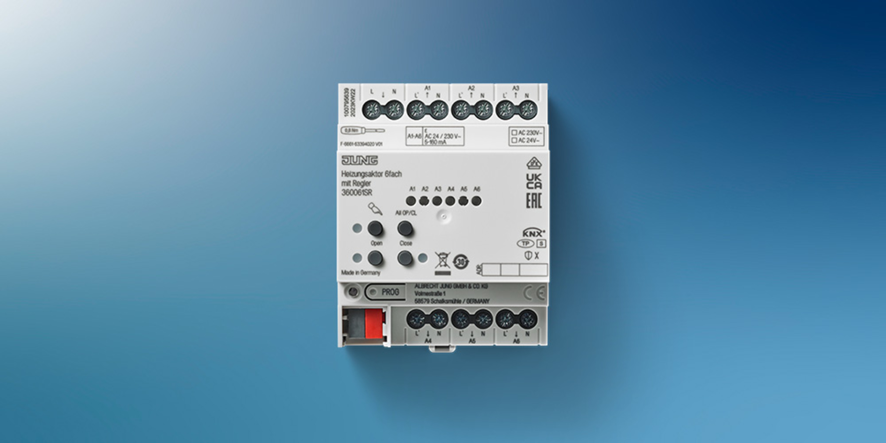 KNX Heizungsaktor 6-fach bei Elektrotechnik Nill GmbH in Bodelshausen